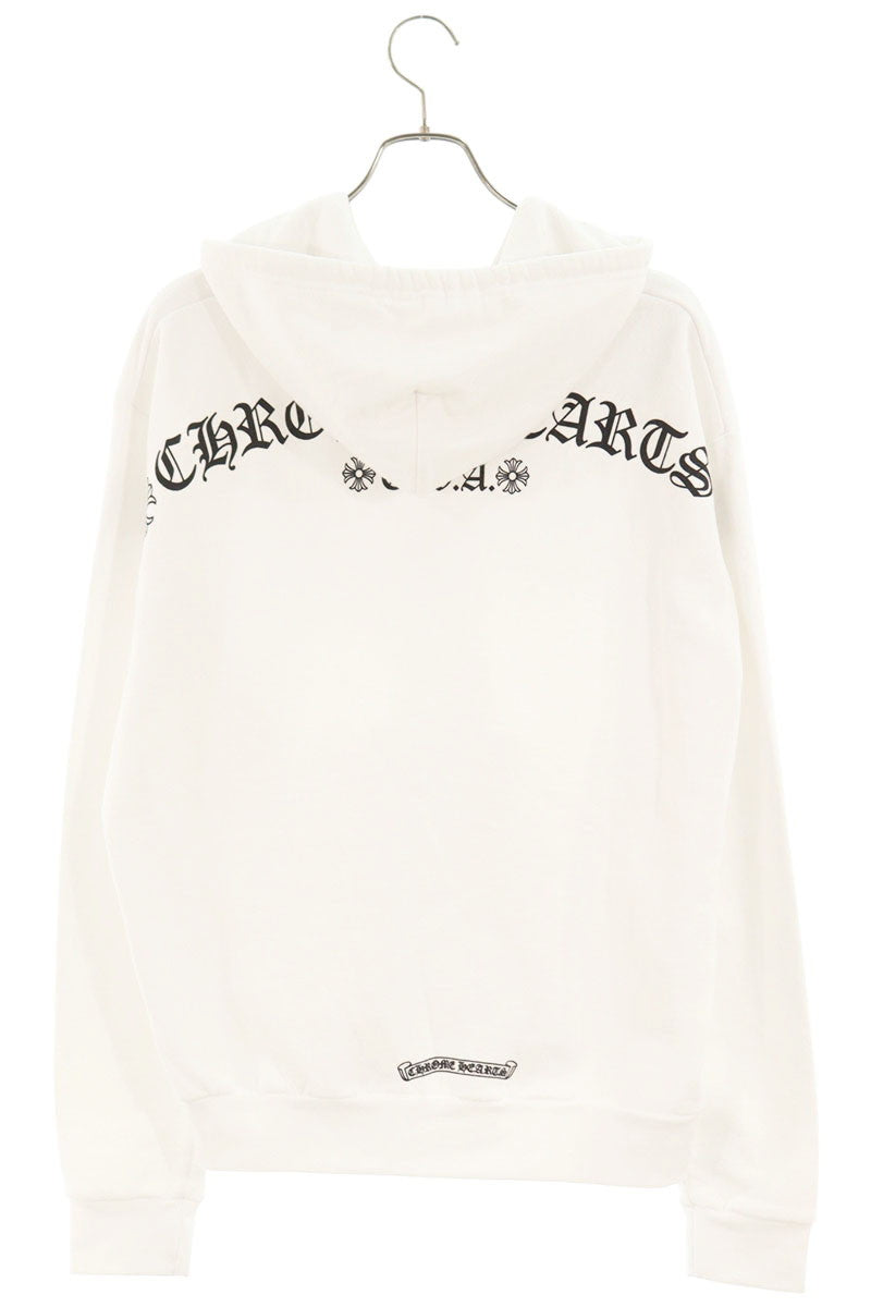 Chrome Hearts SWTSHRT HD ZIP Back Arch Logo Hoodie Size S