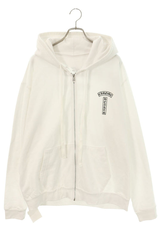 Chrome Hearts SWTSHRT HD ZIP Back Arch Logo Hoodie Size L