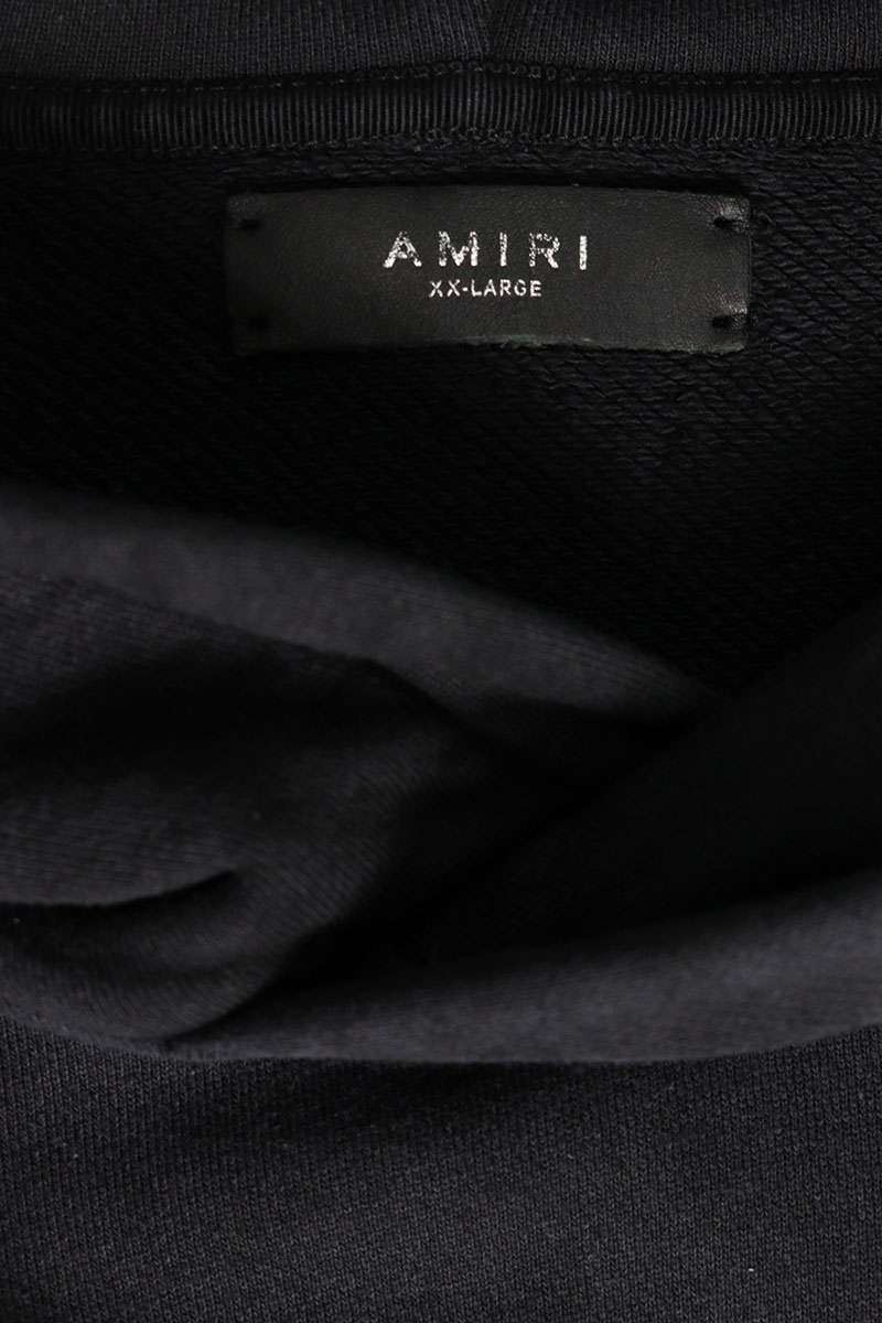 AMIRI Black Tokyo Print Pullover Hoodie Size XXL