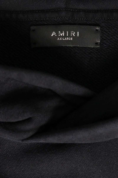 AMIRI Black Tokyo Print Pullover Hoodie Size XXL