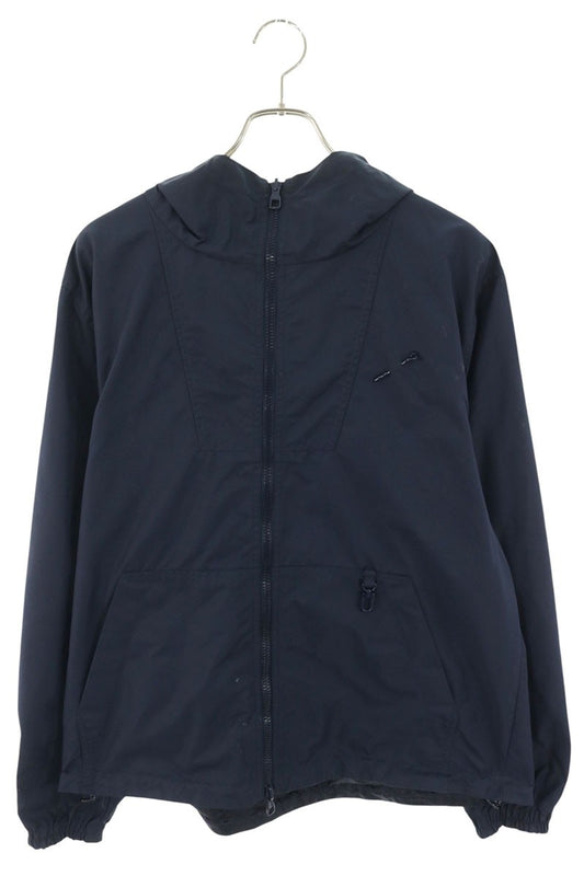 LOUISVUITTON Monogram Reversible Nylon Hoodie Navy Size 50