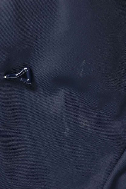 LOUISVUITTON Monogram Reversible Nylon Hoodie Navy Size 50