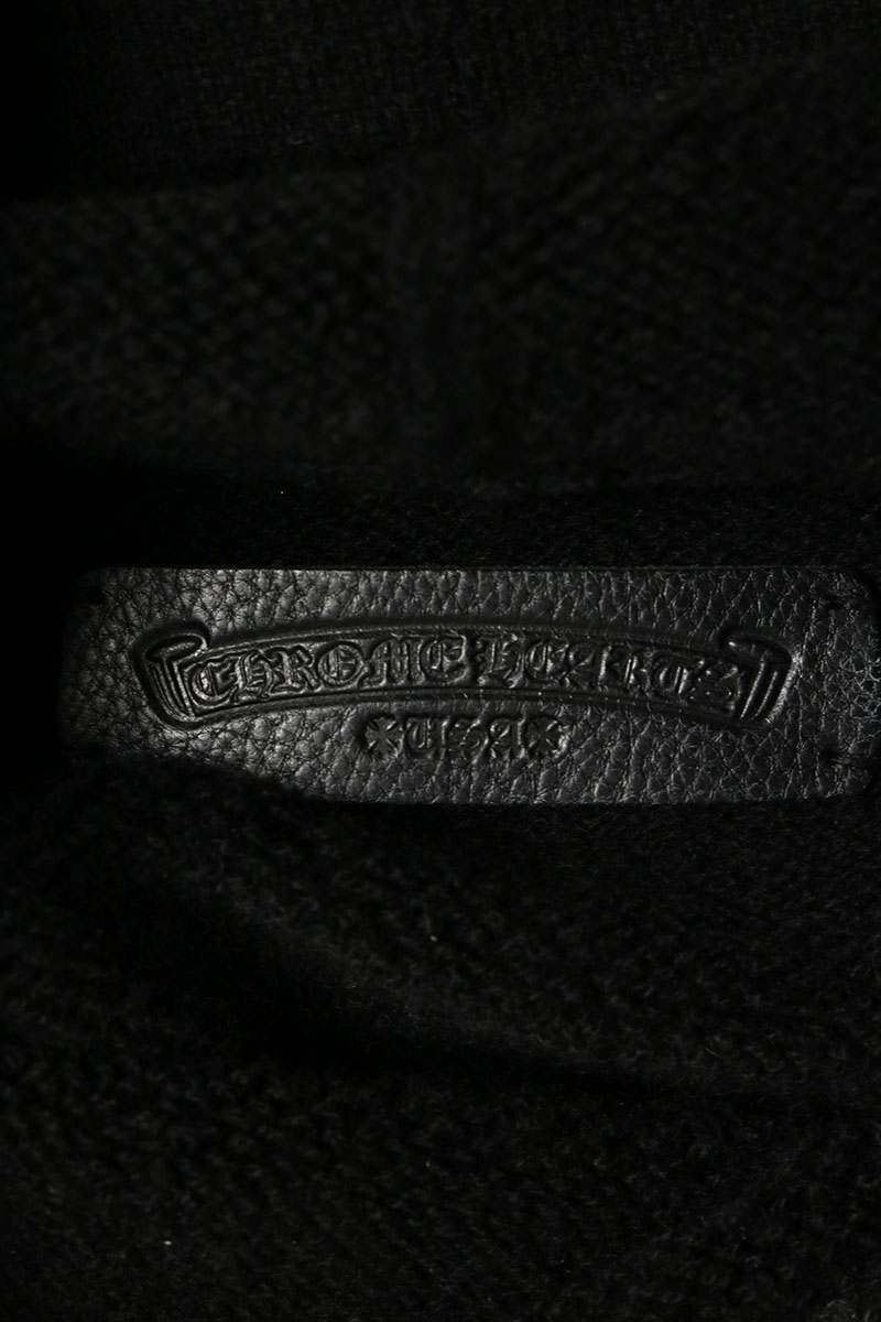 Chrome Hearts U LIFE SENTENCE Hoodie Black/White Size XL
