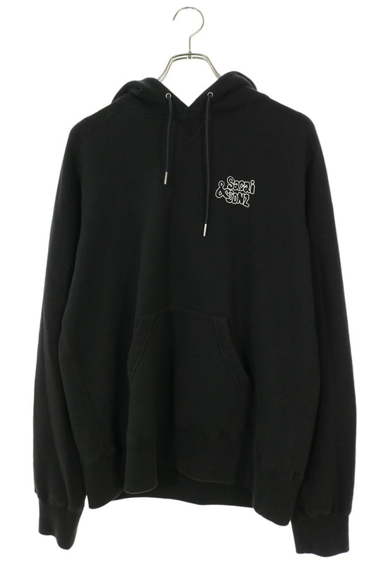 Sacai x Mark Gonzales ONE LOVE Hoodie Black Size 2