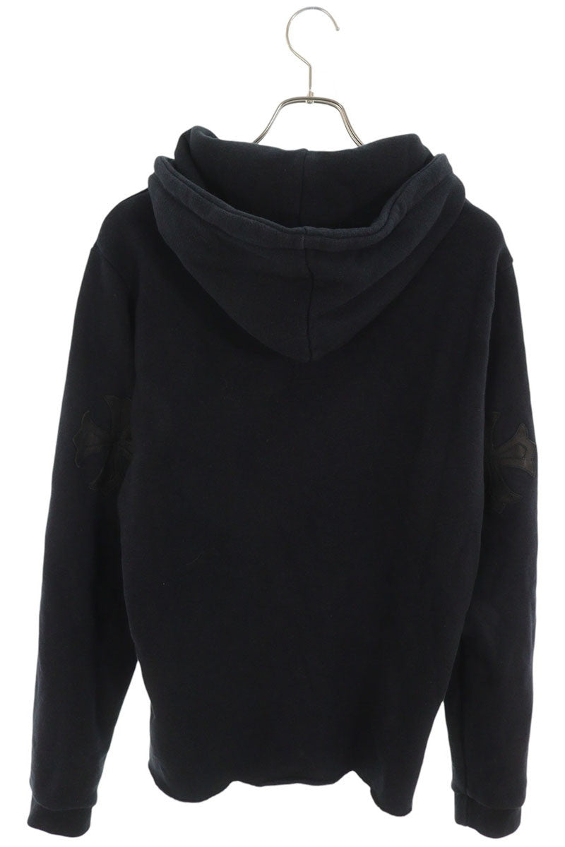 Chrome Hearts Y NOT SLIT HD PLVR Patch Hoodie Size L
