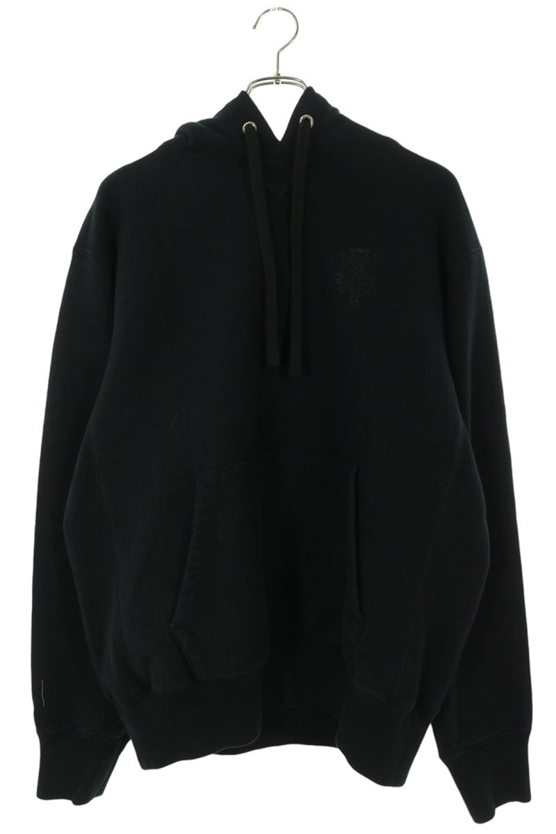 Chrome Hearts KING FISH Embroidered Hoodie Black Size M