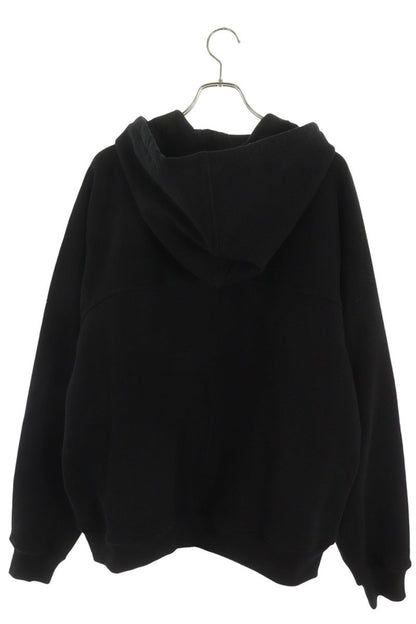 Rick Owens RU02E1241-JTC Windbreaker Zip Hoodie Black Size L