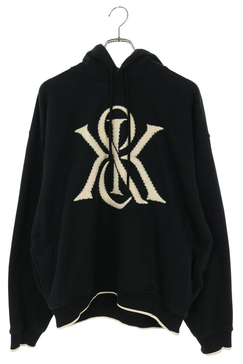 KITH Maverick Magnified Crest Hoodie Black Size S