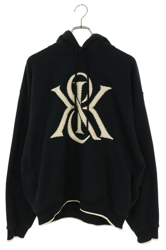 KITH Maverick Magnified Crest Hoodie Black Size S