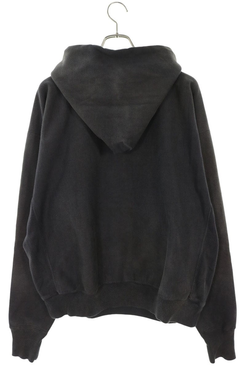 SAINT MICHAEL AW22 Vintage Wash Hoodie Black Size XL