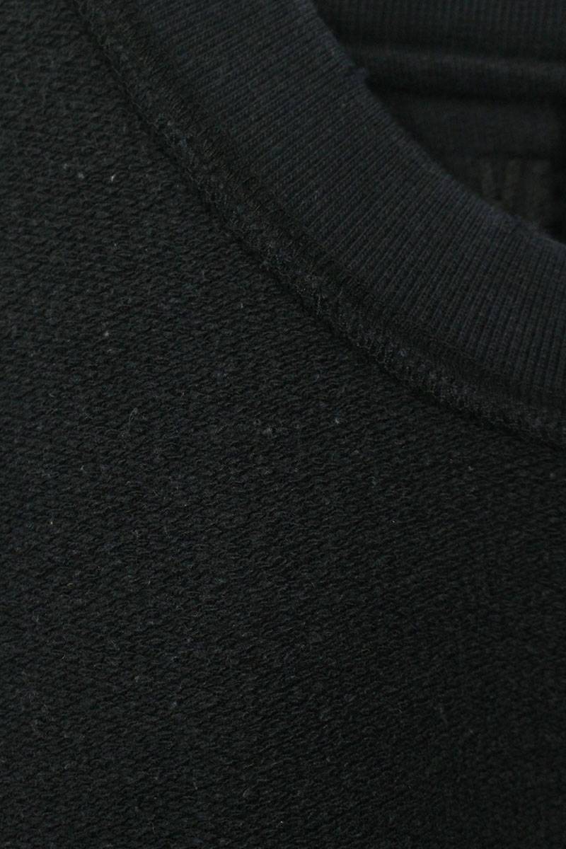 Vetements 23AW BLACK Distressed Sweatshirt Black Size XS