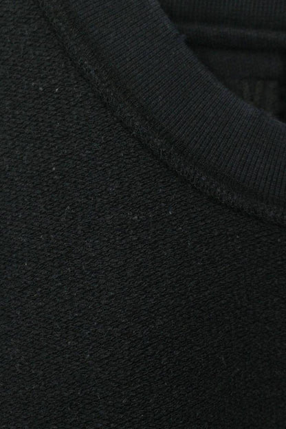 Vetements 23AW BLACK Distressed Sweatshirt Black Size XS