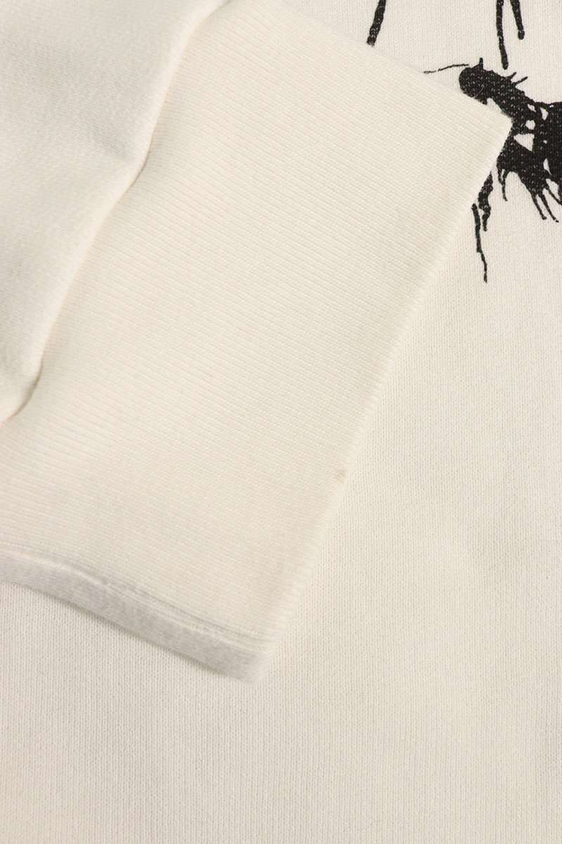 Louis Vuitton 24SS Graphic Logo Crewneck Sweatshirt White Size XXL