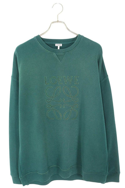 LOEWE 25SS Relaxed Fit Sweatshirt Green Size M