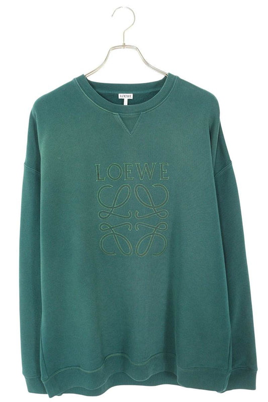 LOEWE 25SS Relaxed Fit Sweatshirt Green Size M