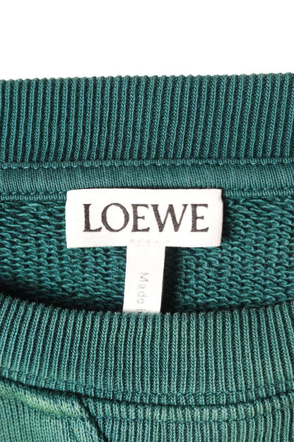 LOEWE 25SS Relaxed Fit Sweatshirt Green Size M