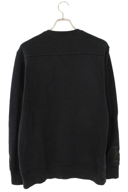 Chrome Hearts SWTSHRT PLVR Cross Patch Sweatshirt Black Size M