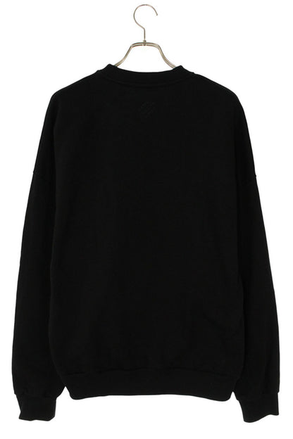 LOUISVUITTON 24AW Signature Crewneck Sweatshirt Black Size M