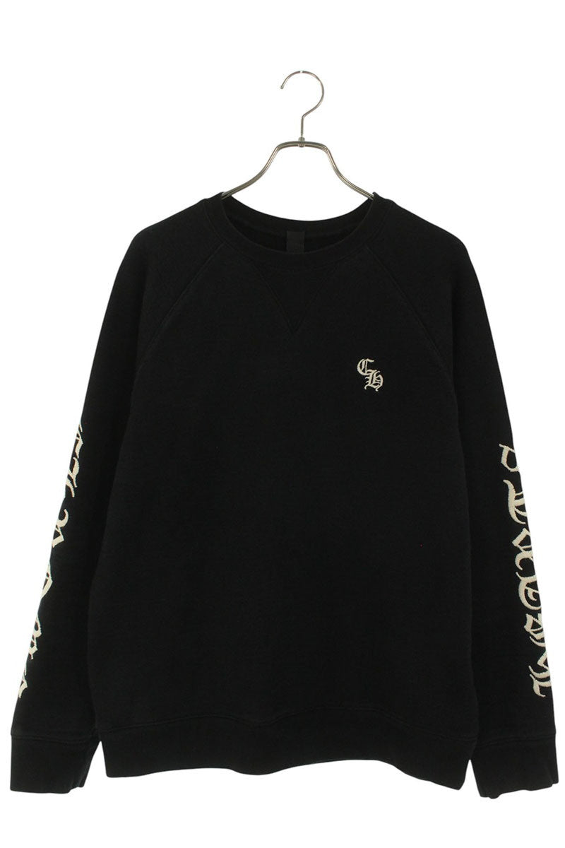 Chrome Hearts SLO RIDE CH Logo Embroidered Crewneck Size L