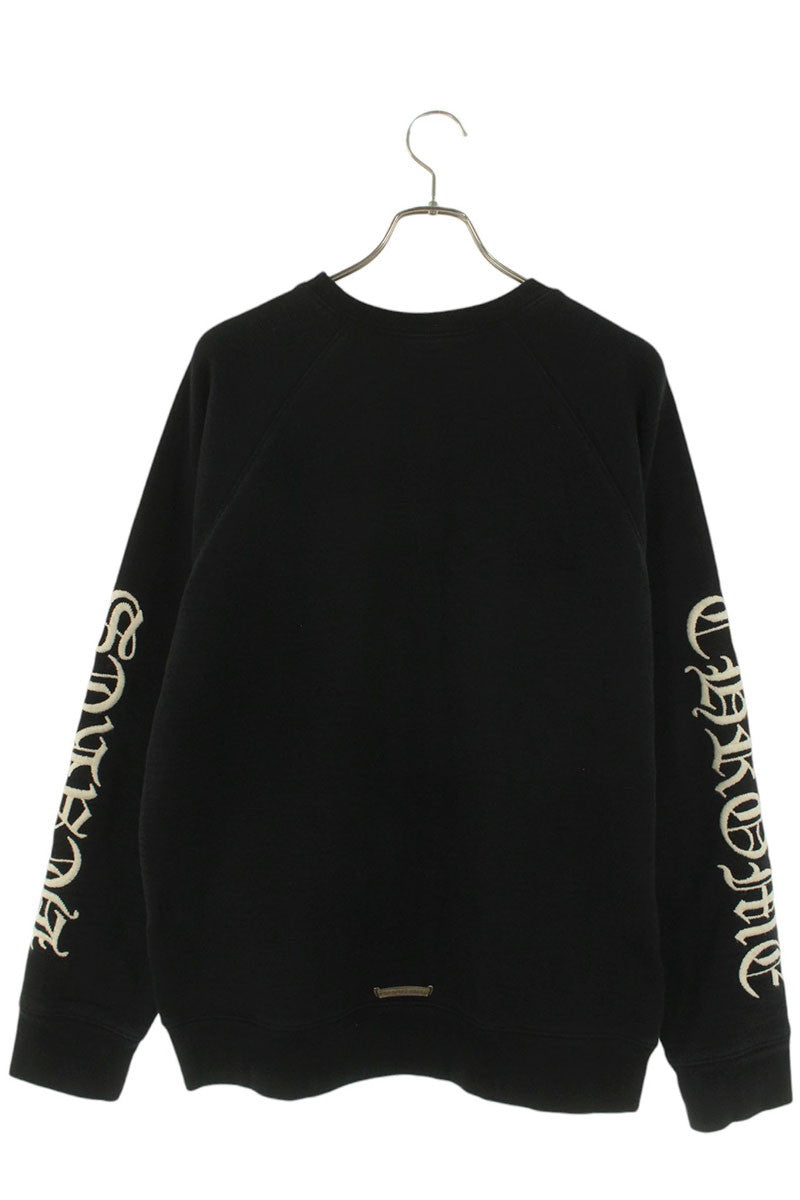 Chrome Hearts SLO RIDE CH Logo Embroidered Crewneck Size L