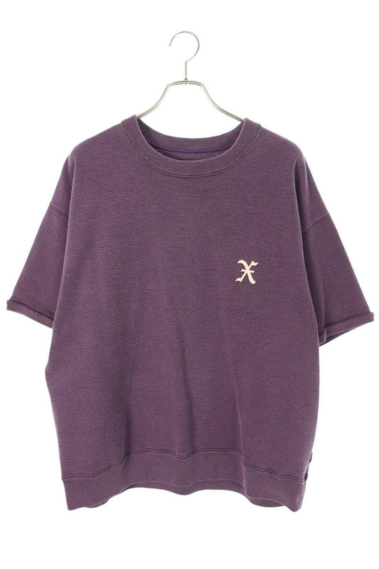 GOD SELECTION XXX Patch Short Sleeve Sweatshirt Size L