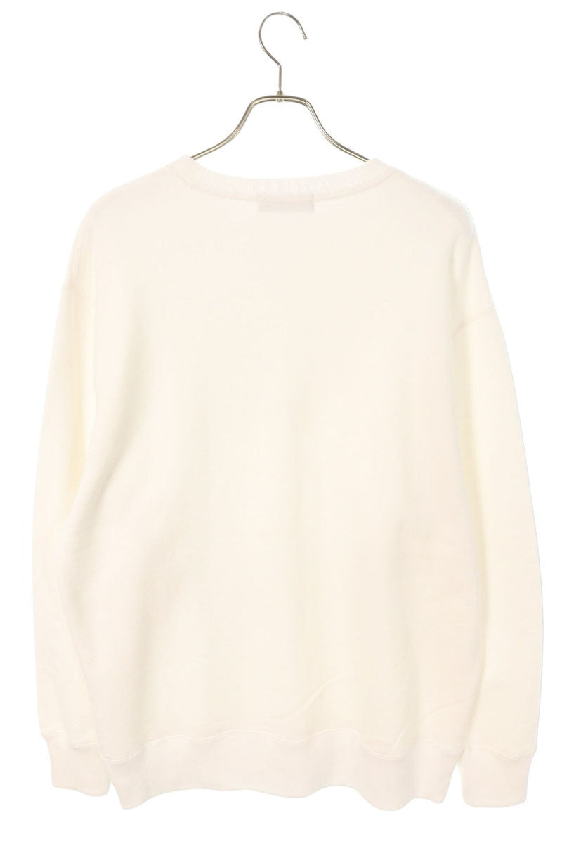 GOD SELECTION XXX Logo Patch Sweatshirt White Size XL
