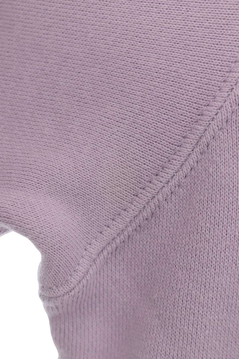 GOD SELECTION XXX Logo Patch Sweatshirt Purple Size XL