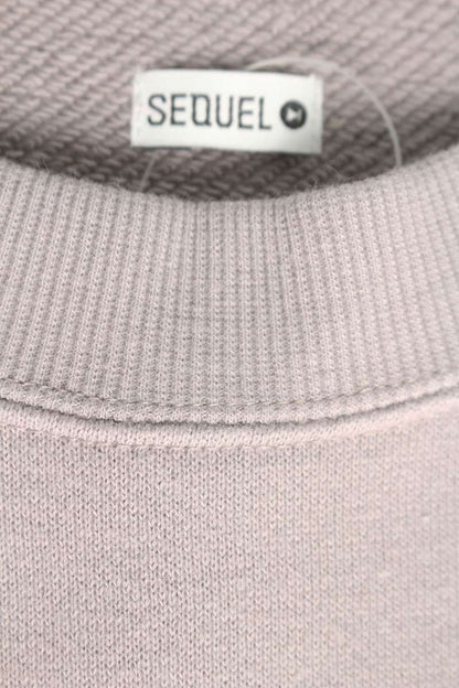 SEQUEL 24AW Snow White Print Cotton Sweatshirt Gray Size L