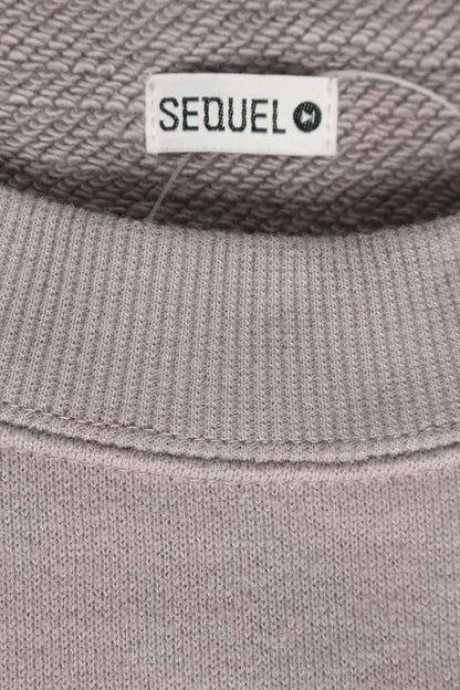 SEQUEL 24AW Snow White Print Cotton Sweatshirt Gray Size XL
