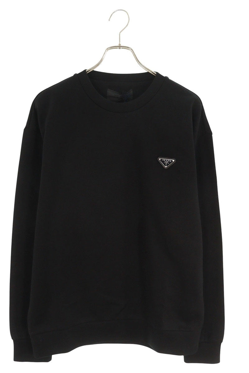 PRADA Technical Cotton Sweatshirt Black Size XL