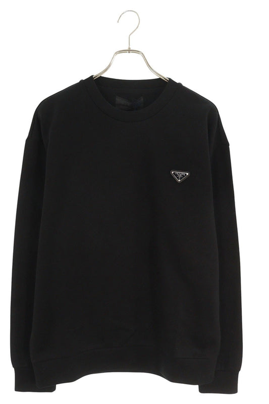 PRADA Technical Cotton Sweatshirt Black Size XL