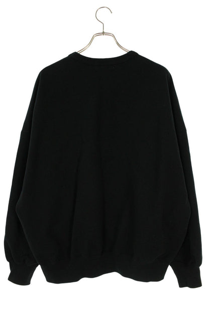 COOTIE Logo Print Cotton Sweatshirt Black Size M
