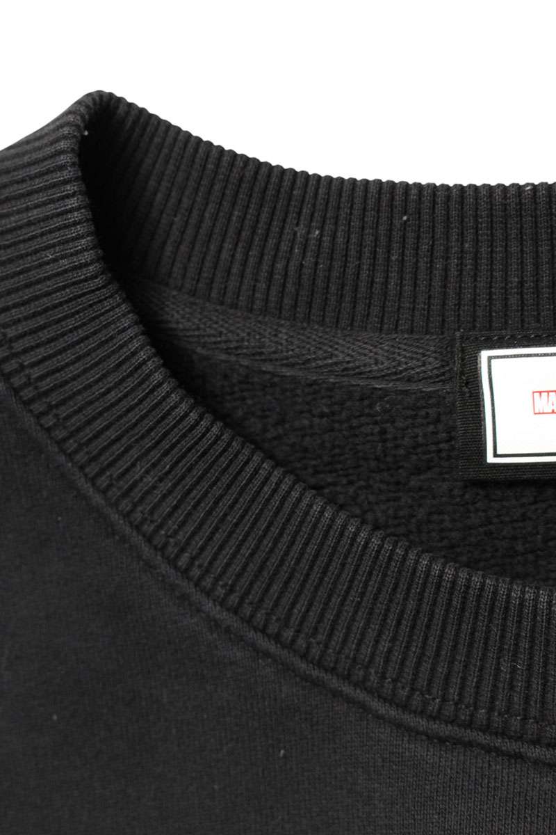 KITH Team Up Vintage Nelson Crewneck Black Cotton Size M