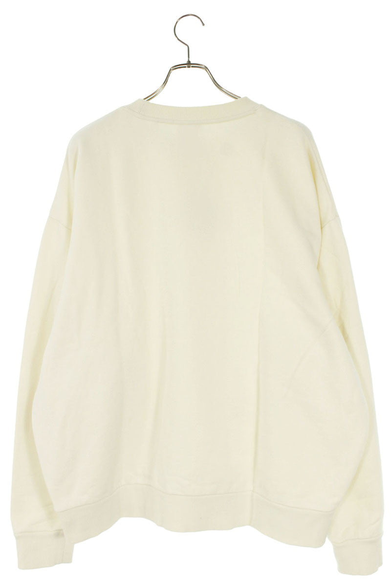 KITH Minnie Classic Logo Crewneck Off-White Cotton Size XL