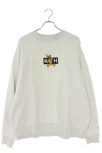 KITH Goofy Classic Logo Crewneck Light Gray Cotton Size XL