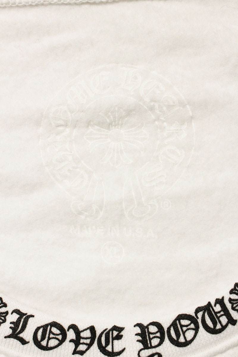 Chrome Hearts SWTSHRT PLVR Sweatshirt White Size XL