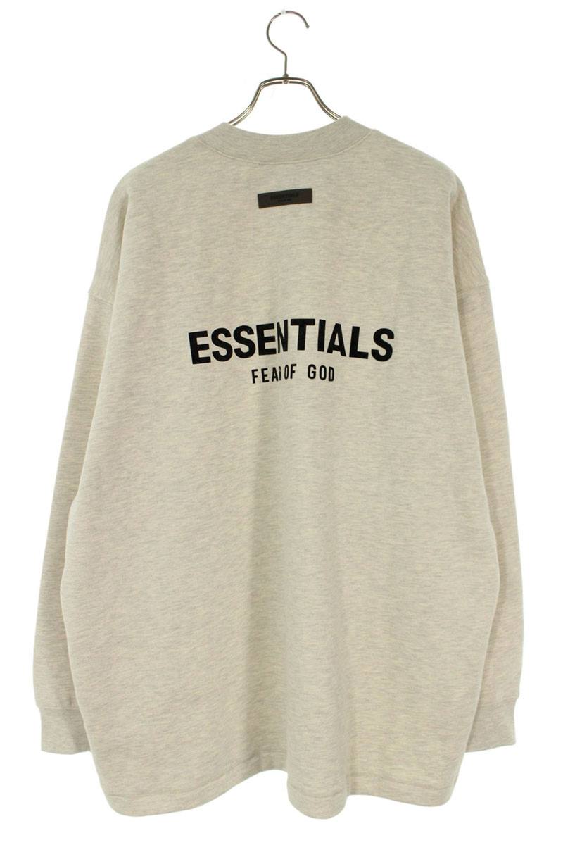 FOG ESSENTIALS Logo Crewneck Sweatshirt Gray Size XL