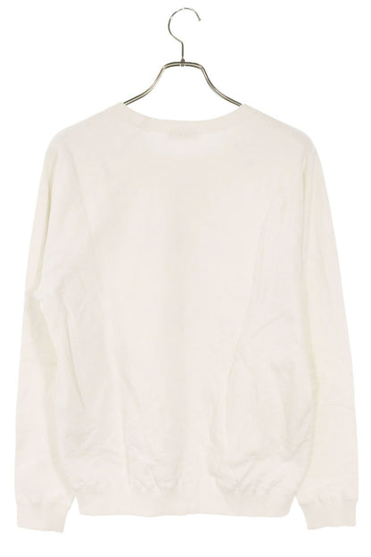 CELINE 25SS BLASON Loose Sweatshirt White Size XS
