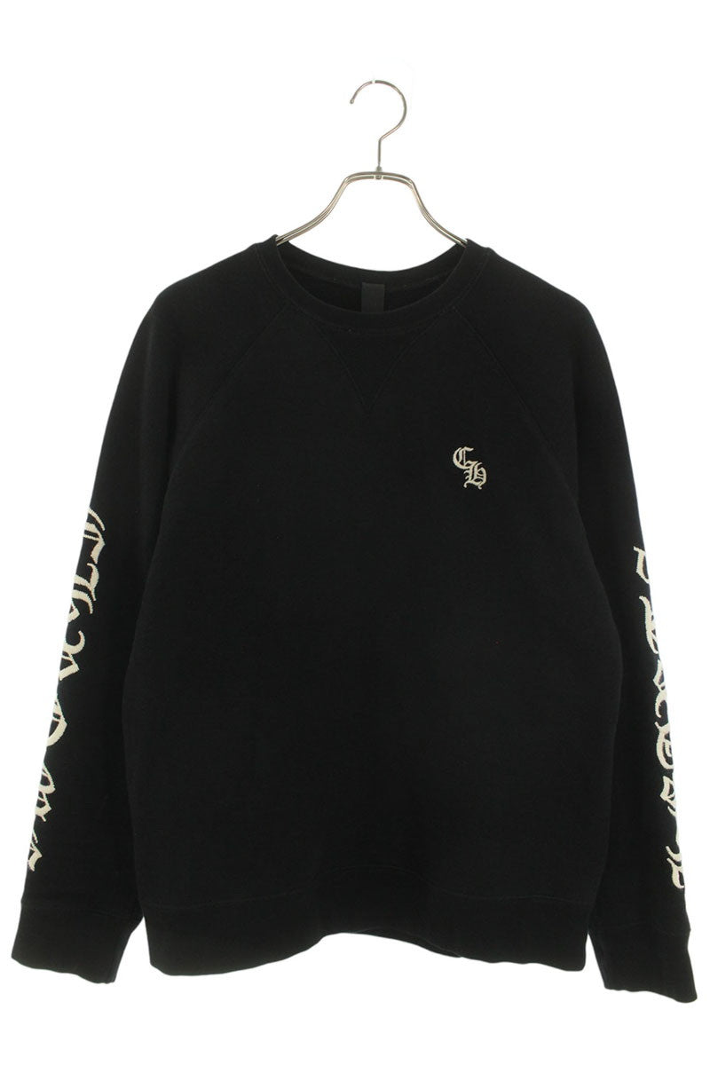 Chrome Hearts SLO RIDE CH Logo Embroidered Crewneck Size M