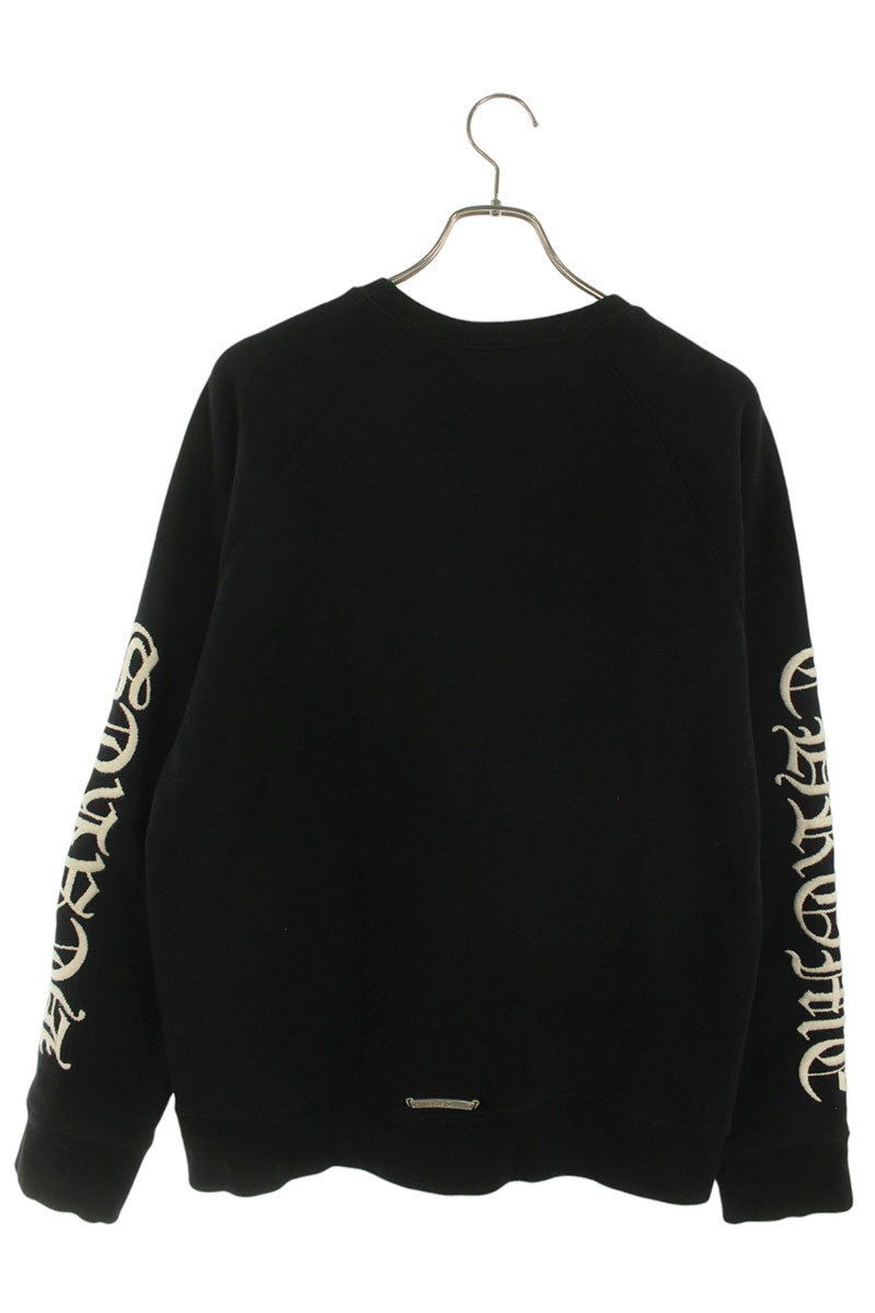 Chrome Hearts SLO RIDE CH Logo Embroidered Crewneck Size M