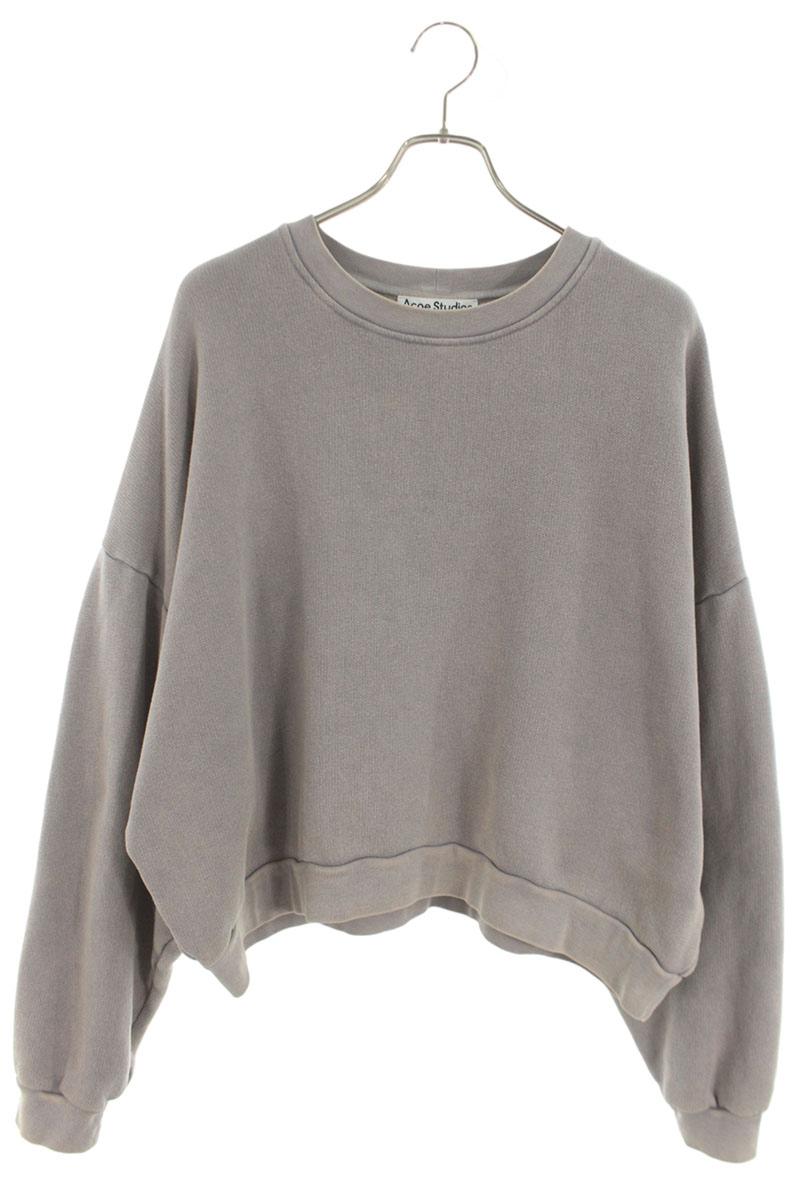 Acne Studios Well-Washed Crewneck Sweatshirt Purple Size XS