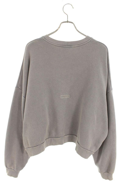 Acne Studios Well-Washed Crewneck Sweatshirt Purple Size XS