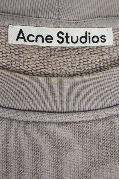 Acne Studios Well-Washed Crewneck Sweatshirt Purple Size XS