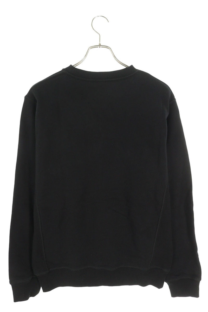 DIOR Flower Embroidery Crewneck Sweatshirt Black Size M