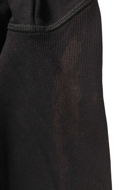 DIOR Flower Embroidery Crewneck Sweatshirt Black Size M