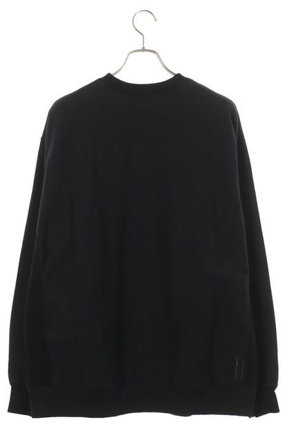 SEQUEL 25SS Logo Print Sweatshirt Black Size XL