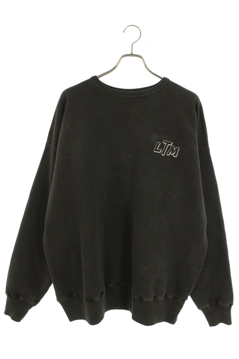 LASTMAN 25AW Logo Embroidered Crewneck Sweatshirt Size XL