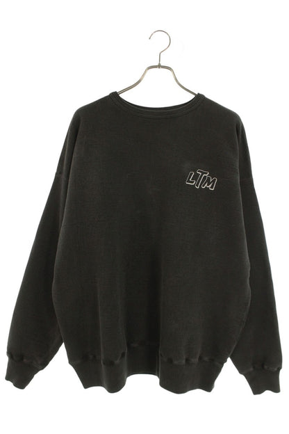 LASTMAN 25AW Logo Embroidered Crewneck Sweatshirt Size XL