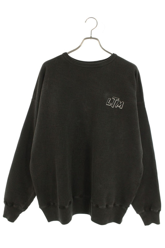 LASTMAN 25AW Logo Embroidered Crewneck Sweatshirt Size XL