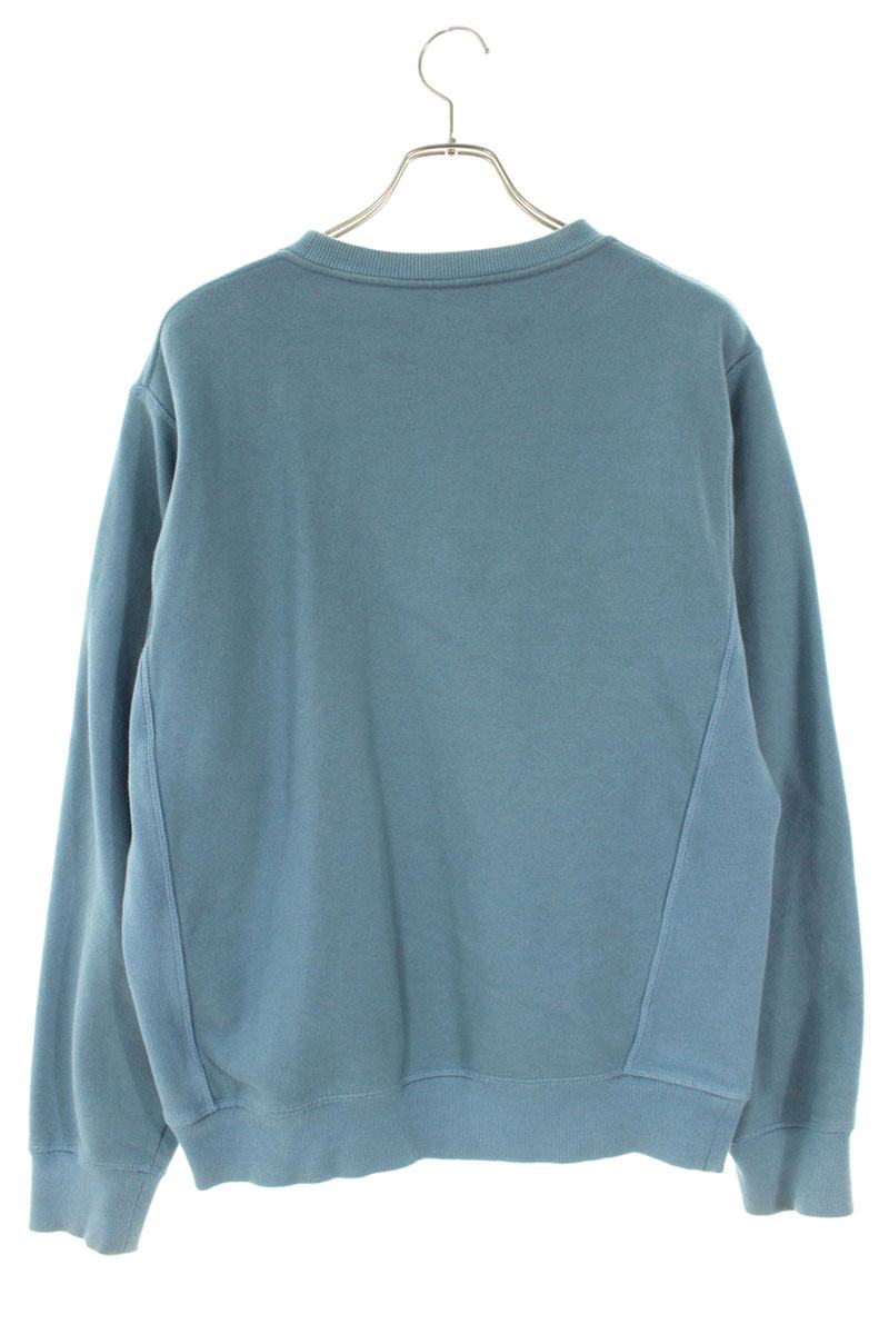 DIOR Logo Embroidered Oversized Crewneck Lt Blue Size S